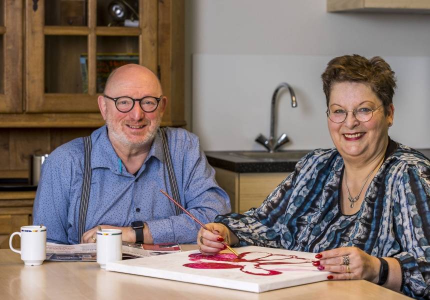 Marie-Louise en Wim Meijer, cliënt en naaste